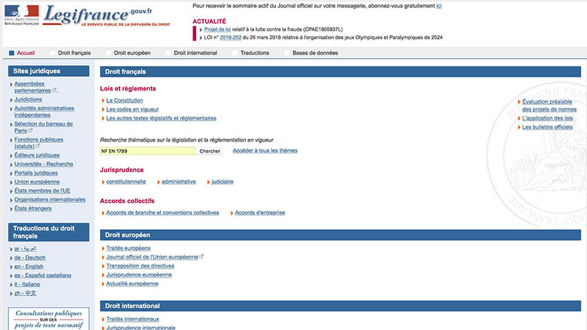 legifrance