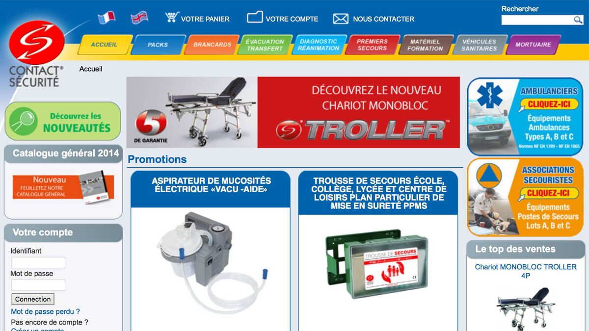 CONTACT SECURIT&Eacute;