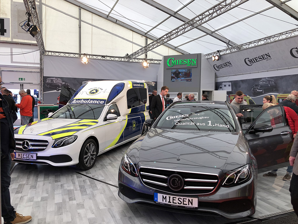 Photo du salon Rettmobil en Allemagne